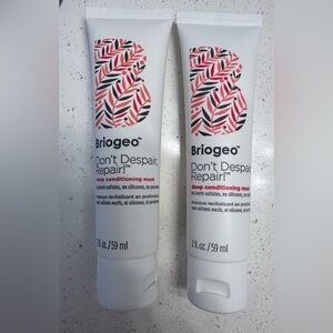 2 Brand New Tubes - Briogeo Deep Conditioning Mask